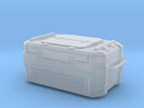 SciFi Cargo container in Clear Ultra Fine Detail Plastic