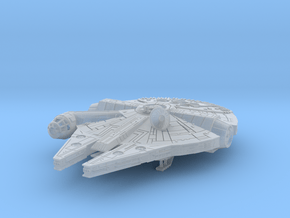 Millennium Falcon  YT 1300 Lt Freighter in Clear Ultra Fine Detail Plastic