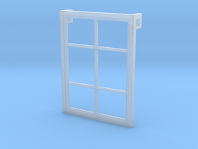 Window - Pendant in Clear Ultra Fine Detail Plastic