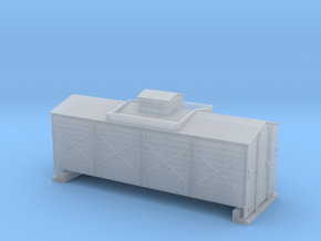 Hutched Chlorine Tank in Clear Ultra Fine Detail Plastic