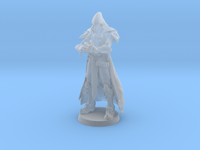 Death Cleric in Clear Ultra Fine Detail Plastic