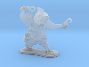 Fish Cleric in Clear Ultra Fine Detail Plastic