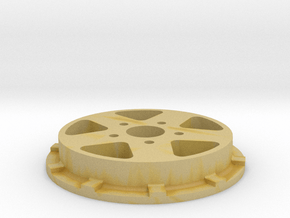Boost beatlock wheels 1.0, part 1/4 front in Tan Fine Detail Plastic