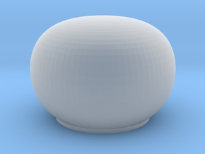 Satcom dome 1/72 in Clear Ultra Fine Detail Plastic