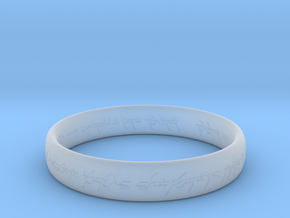 Elvish Ring in Clear Ultra Fine Detail Plastic