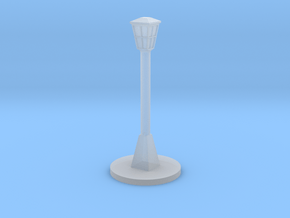Lamp post in Clear Ultra Fine Detail Plastic