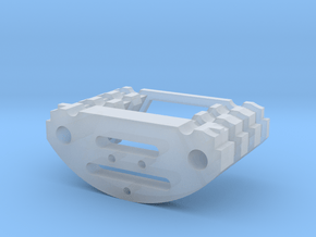Chargeport holder greebles for arduino chassis in Clear Ultra Fine Detail Plastic