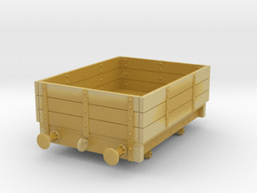 OO NWR Small Wagon in Tan Fine Detail Plastic