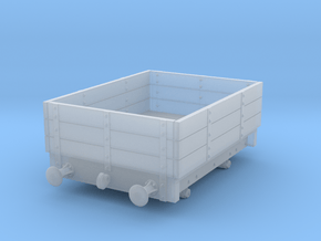 OO NWR Small Wagon in Clear Ultra Fine Detail Plastic