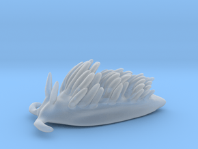Diva the Nudibranch in Clear Ultra Fine Detail Plastic