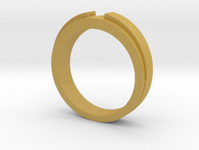 Engagement Ring Design - CC150-BL in Tan Fine Detail Plastic