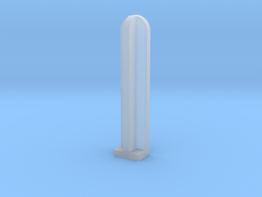 L&NWR Boundary Post 7mm in Clear Ultra Fine Detail Plastic