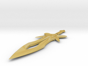 Butterfly Sword in Tan Fine Detail Plastic