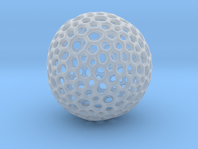 mesh sphere in Clear Ultra Fine Detail Plastic