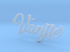 Vanjie XL in Clear Ultra Fine Detail Plastic
