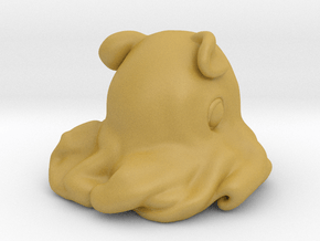 Dumbo octopus At 1.5 inch in Tan Fine Detail Plastic