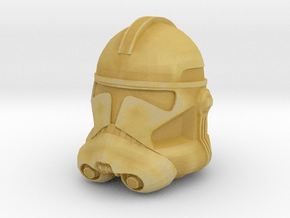 Clone Trooper Helmet - 32mm  in Tan Fine Detail Plastic