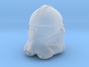 Clone Trooper Helmet - 32mm  in Clear Ultra Fine Detail Plastic