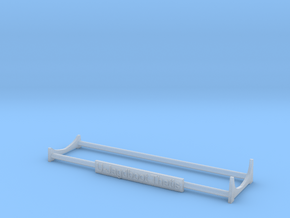 Thetis Class, Display Stand (1:350, static model) in Clear Ultra Fine Detail Plastic