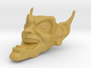 Goblin Mask-40mm Maximum Overdrive in Tan Fine Detail Plastic