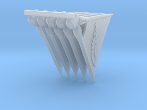 ReaverSail_Blade-x5 in Clear Ultra Fine Detail Plastic