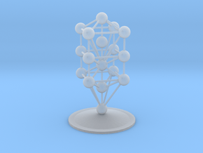 3D Tree of Life in Clear Ultra Fine Detail Plastic