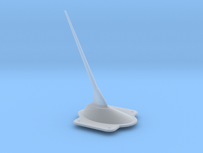1:7.6 Ecureuil AS350 / Antenna 02 in Clear Ultra Fine Detail Plastic