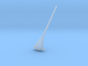 1:7.6 Ecureuil AS 350 / Antenna 04 in Clear Ultra Fine Detail Plastic