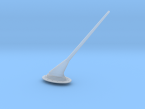 1:7.6 Ecureuil AS 350 / Antenna 05 in Clear Ultra Fine Detail Plastic