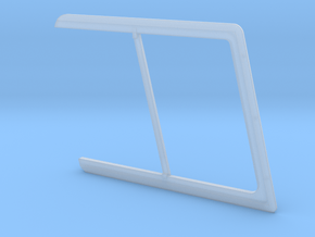1:7.6 Ecureuil AS 350 / Window Frame 01 in Clear Ultra Fine Detail Plastic