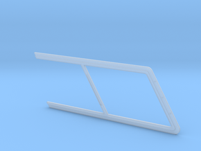 1:7.6 Ecureuil AS 350 / Window Frame 02 in Clear Ultra Fine Detail Plastic