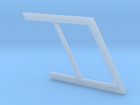 1:7.6 Ecureuil AS 350 / Window Frame 03 in Clear Ultra Fine Detail Plastic