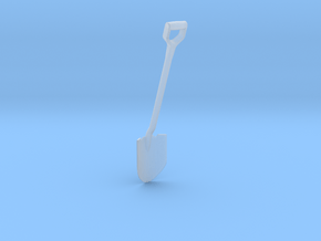 Shovel 1:8 scale in Clear Ultra Fine Detail Plastic
