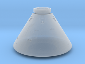 Orion Space Capsule in Clear Ultra Fine Detail Plastic