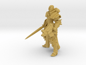 Sister of Battle with Sword in Tan Fine Detail Plastic