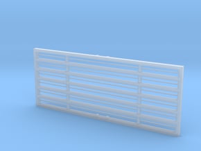 Magirus-Deutz grille 1/24 in Clear Ultra Fine Detail Plastic