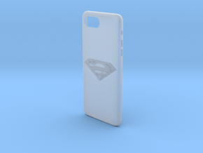 cases iphone 7 plus superman thema in Clear Ultra Fine Detail Plastic