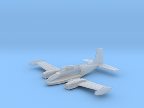 U-3A-144-InFlight-1-airframe in Clear Ultra Fine Detail Plastic