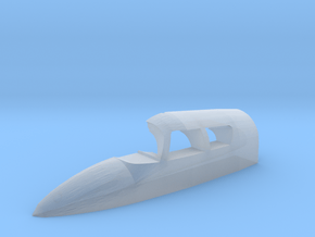 U-3A-144-OnTarmac-3-cabin in Clear Ultra Fine Detail Plastic