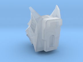 Wolf Head for Armiger-scale Knight in Clear Ultra Fine Detail Plastic
