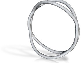 Ring 02 in Clear Ultra Fine Detail Plastic