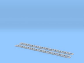 Windows for SP Suburban Bachmann 72' Coach Convers in Clear Ultra Fine Detail Plastic