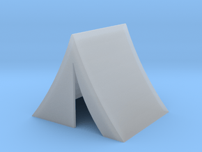 Civil War Wedge Tent - HO(1:87) Scale in Clear Ultra Fine Detail Plastic