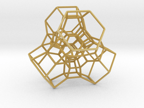 Permutohedron of order 5 (partial) in Tan Fine Detail Plastic