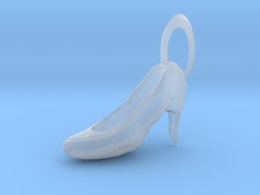 Cinderella shoes in Clear Ultra Fine Detail Plastic