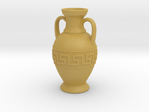 Ancient Greek Amphora jewel in Tan Fine Detail Plastic