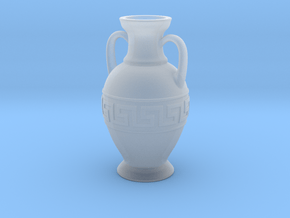Ancient Greek Amphora jewel in Clear Ultra Fine Detail Plastic