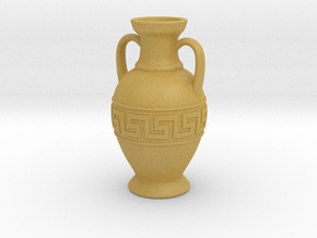 Ancient Greek Amphora - 6cm height in Tan Fine Detail Plastic