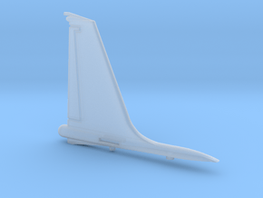 U-2R-144scale-02-VerticalStabilizer in Clear Ultra Fine Detail Plastic