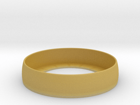 Beauty Ring / Bograt 22mm -- 24mm in Tan Fine Detail Plastic